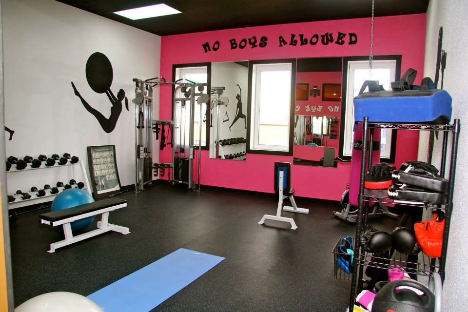 Women-Only Room at Club Fitness